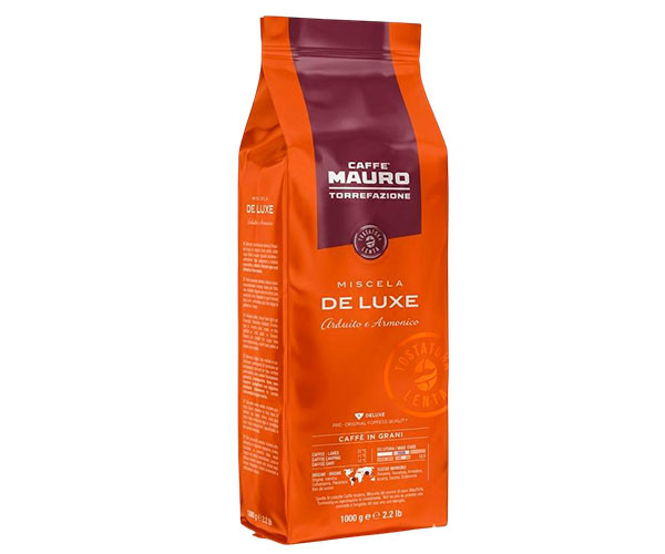 Кава зерно Mauro DE LUXE 1кг(6)		