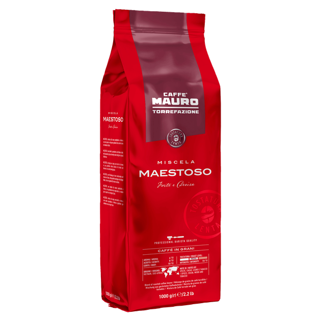 Кава зерно Mauro MAESTOSO 1кг(6)		