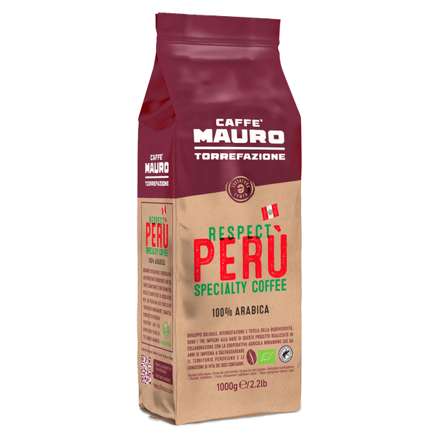 Кава зерно Mauro PERU 100% Arabica Organic 1кг(6)		