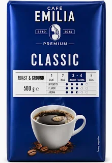 Cafe Emilia CLASSIC 500г мелена 12шт/ящ
