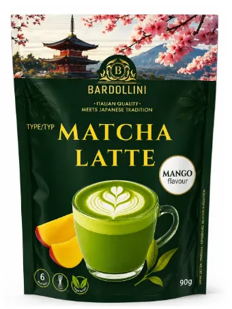 Bardollini Matcha Latte Mango матча 90г 12шт/ящ