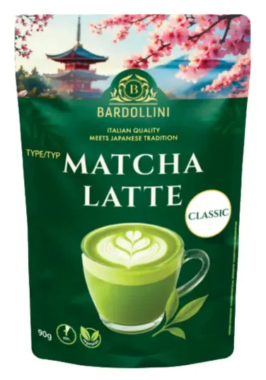[WIX_2149812481] Bardollini Matcha Latte Classic матча 90г 12шт/ящ