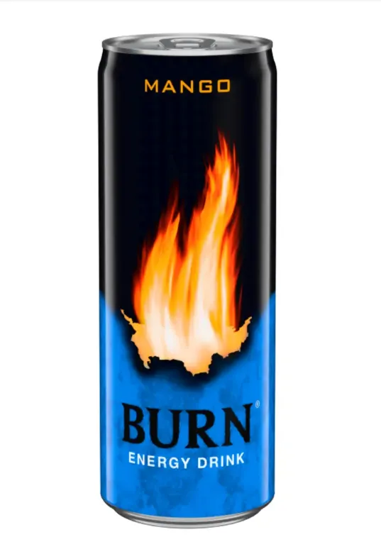 BURN Енергетичний напій Mango 0,25л 6*