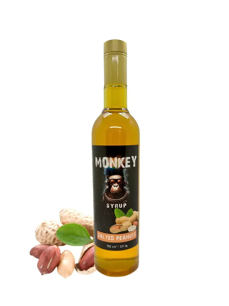 [WIX_0000001303] Сироп MONKEY Солоний Арахіс 0,7л