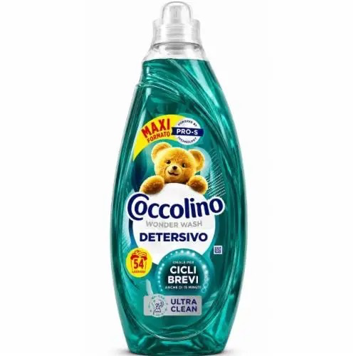 Гель COCCOLINO 2,160л (54) ULTRA CLEAN  (зелений)   /4шт