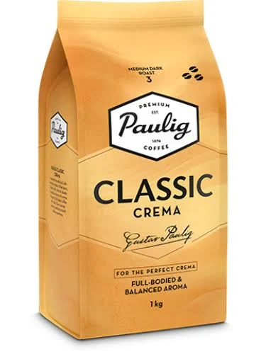 Кава зернова Paulig "Classic Crema" 1 кг.