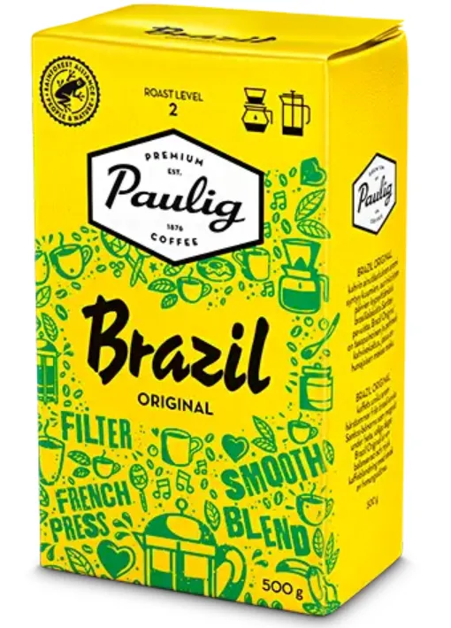 Кава мелена Paulig "Brazil Original " 500 гр.