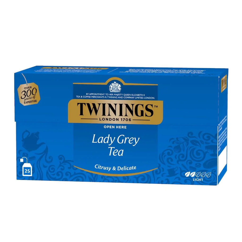Чай Twinings  чорний  Леді Грей  в пакетиках (25х2г)
