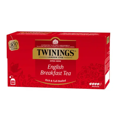 Чай Twinings чорний  Англійський сніданок в пакетиках (25х2г)