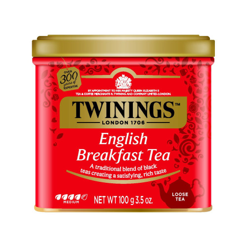 Чай Twinings чорний  Англійський сніданок листовий  ж/б 100г