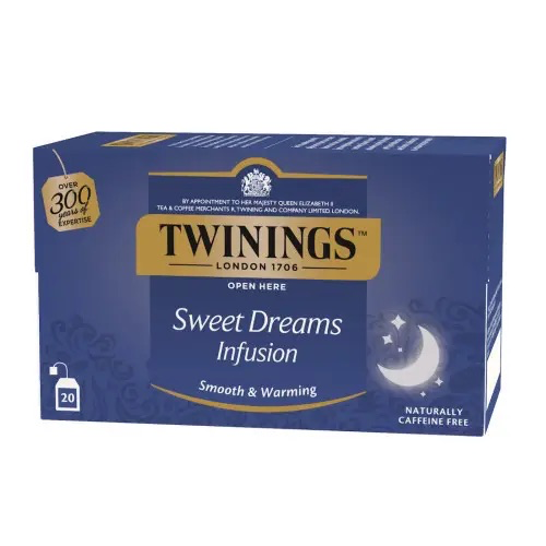 Чай Twinings (Sweet Dreams Infusion) трав’яний з ромашкою, липою, апельсином та медом(20х1,5г)