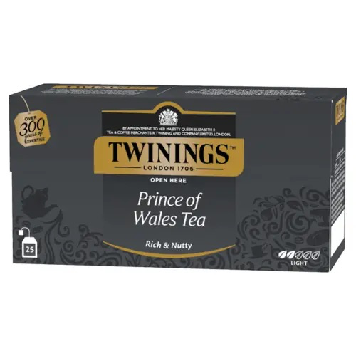 Чай Twinings чорний Принц Уельський (25х2г)