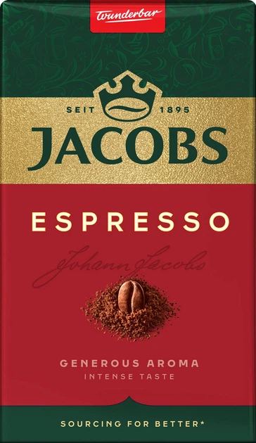 Кава Jacobs Еспресо 230г мелена 12шт/ящ