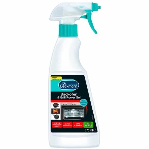 Dr.Beckmann Розпилювач Backofen & Grill Power-Gel для чищення духовок та грилів 0,375л 6*