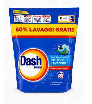 Dash капсули для прання 4в1 М'яка упаковка Edizione Anniversario (65) 3*