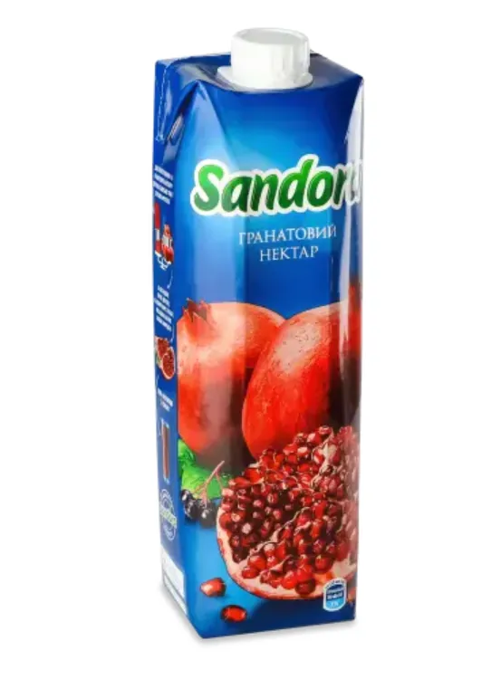 Сік Sandora Гранатовий 1л