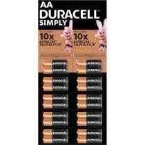 Батарейка DURACELL LR06 MN1500 20 шт відривний плакат
