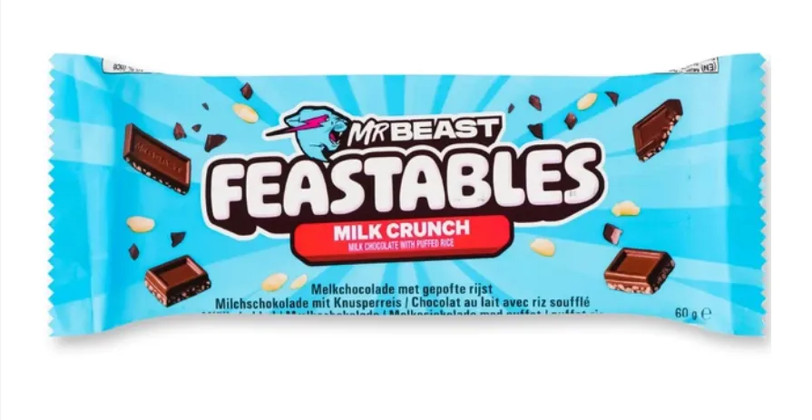 Mr. BEAST Feastables Milk Crunch 