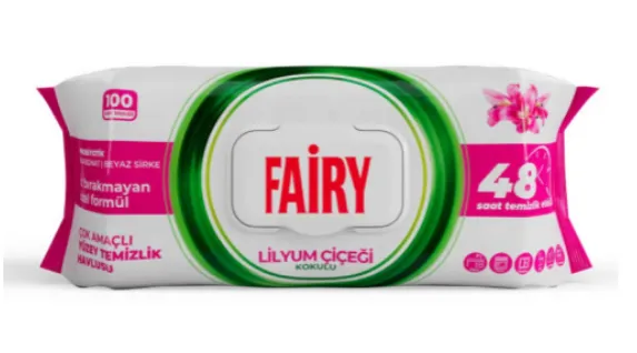 Серветки для прибирання FAIRY (100) Flower 12*