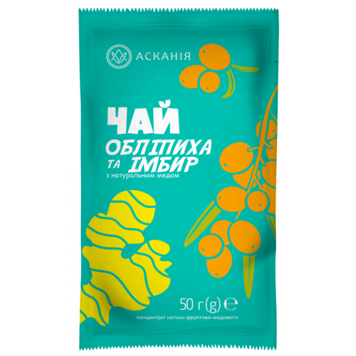 [WIX_0000001705] Чай-сашет "Обліпиха та імбир" 12*