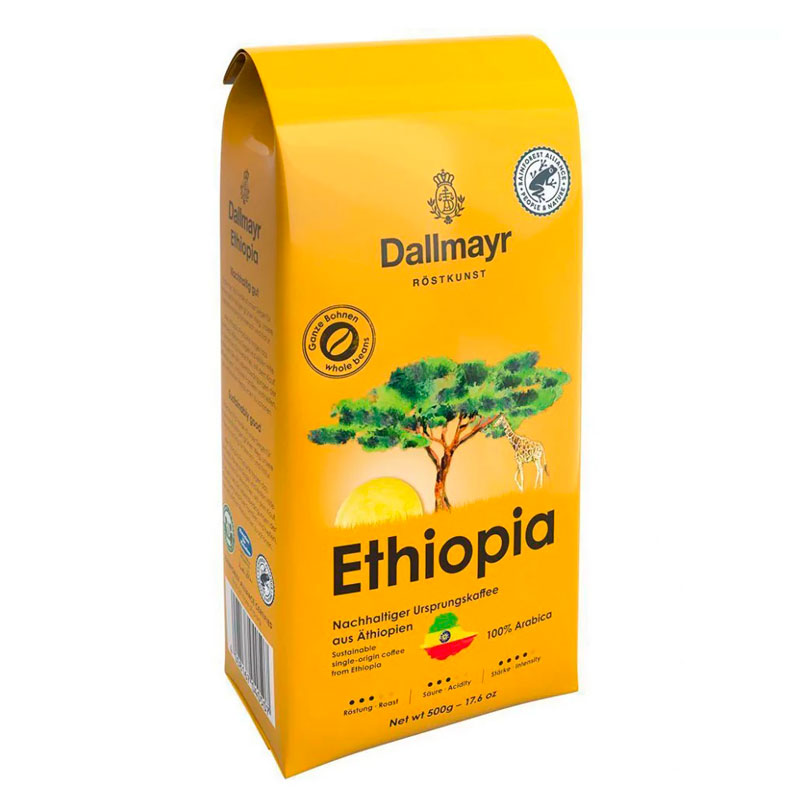 [IN0000000353] Dallmayr Ethiopia 500г зерно 12шт\ящ