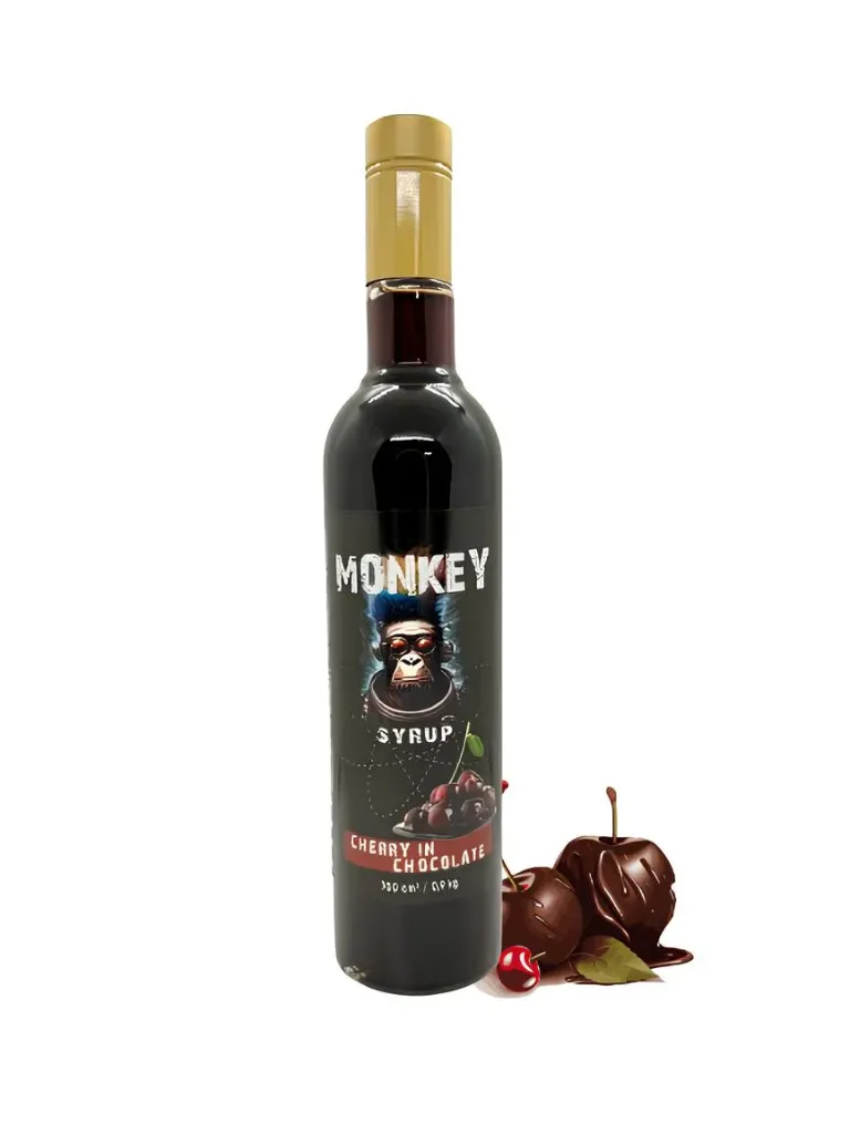 [WIX_0000001324] Сироп MONKEY Шоколадна вишня 0,7л