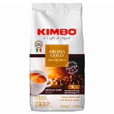 Kimbo Aroma GOLD 100% arabica 1кг зерно 6шт/ящ 
