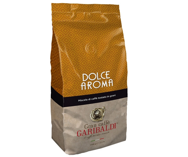 [WIX_0000000874] Garibaldi Dolce Aroma 1кг зерно 12шт\ящ